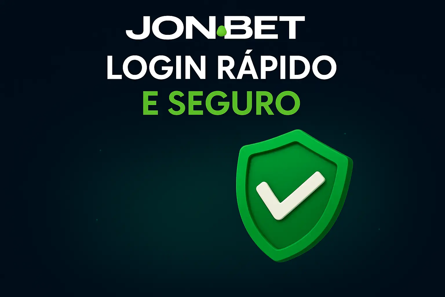 Criar uma nova Conta no plataforma JON.BET