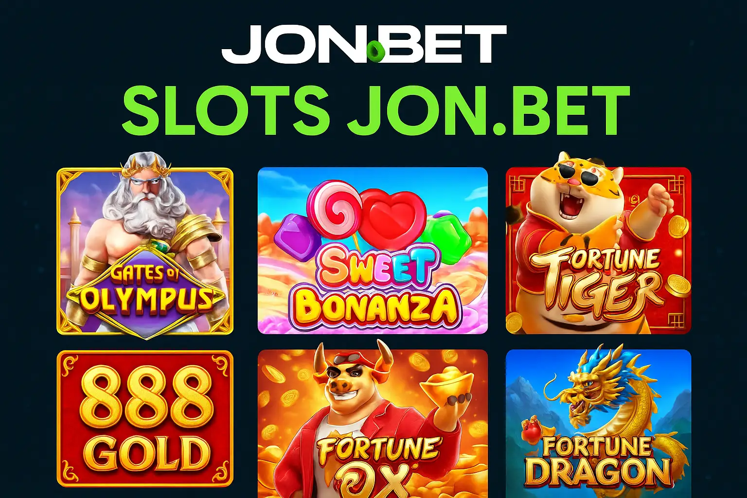 Explore o mundo das slot machines no JON.BET Casino